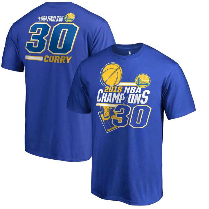 Golden State Warriors 30 Stephen Curry Fanatics Branded 2018 NBA Finals Champions Name and Number T-Shirt Royal,We sell and wholesale Golden State Warriors 30 Stephen Curry Fanatics Branded 2018 NBA Finals Champions Name and Number T-Shirt Royal on line form chian!